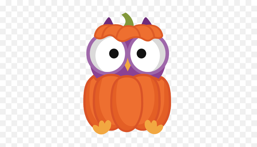 Halloween Owl In Pumpkin Svg Cutting Files - Owl Halloween Clip Art Png,Halloween Pumpkins Png