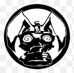 Wndrlandinc Gas - Mask Hare Black U0026 White Preorder Emblem Png,Gas Mask Logo