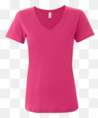 T - Gildan Pink Shirt png