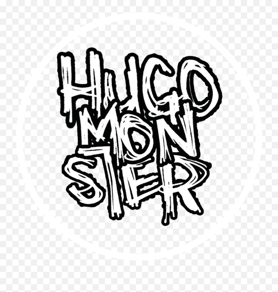Ill Hugo Monster - Calligraphy Png,Instagram Logo Drawing