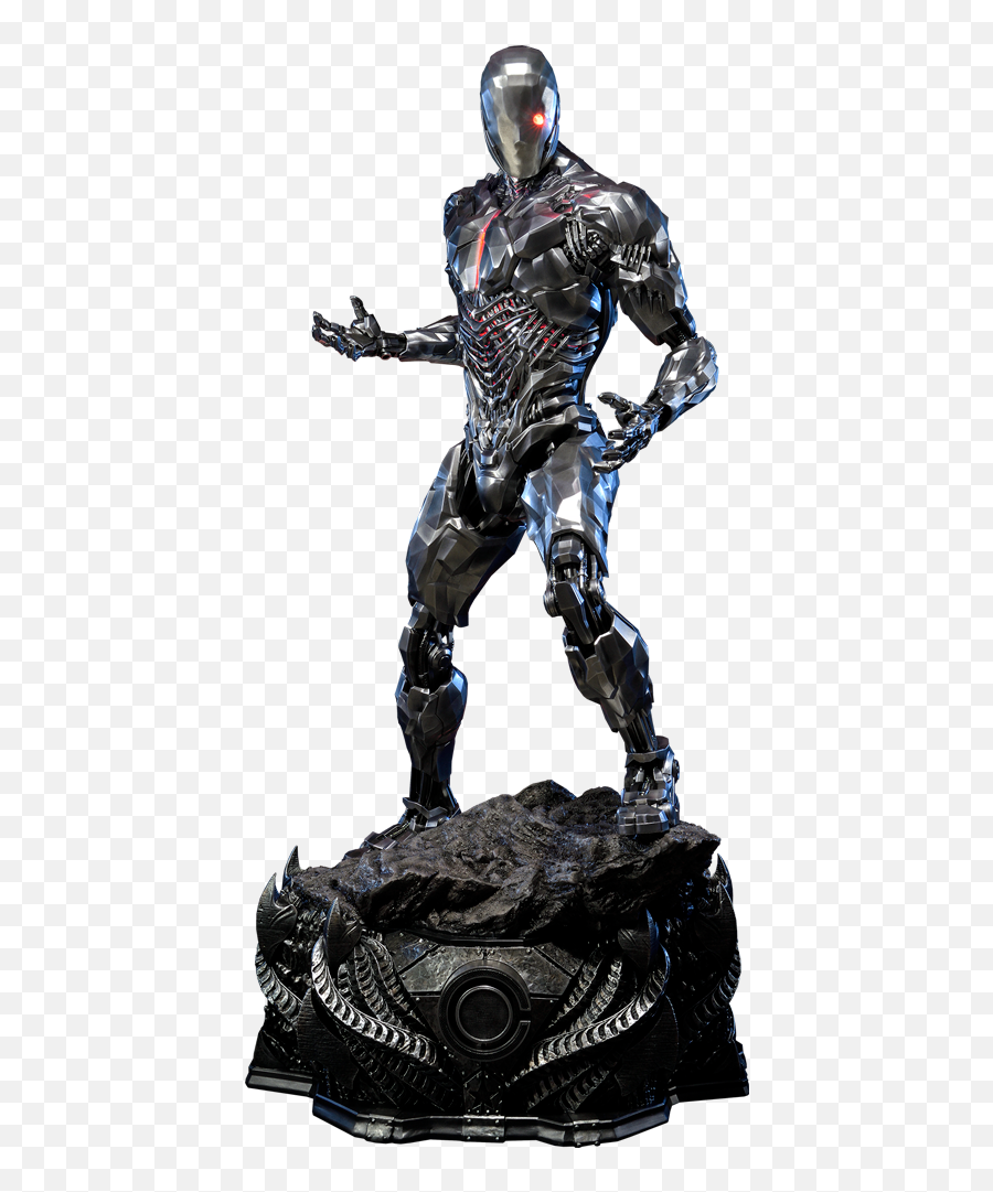 Cyborg Justice League Scale Png Image - Cyborg Superman Statue Prime,Cyborg Transparent