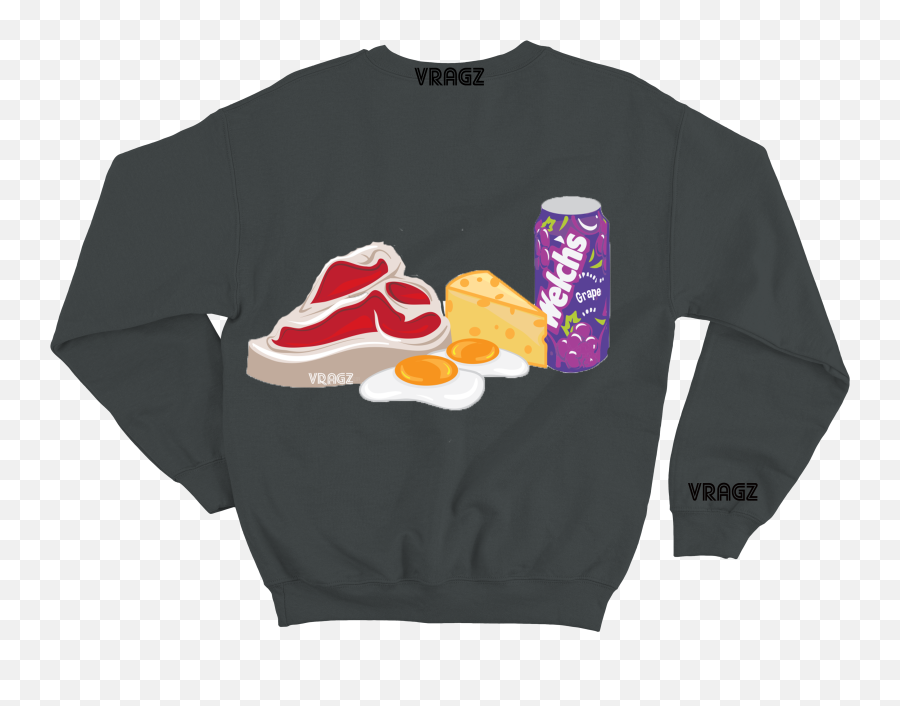 Biggie Jawn - T Bone Steak Cheese Eggs And Grape Shirt Png,Biggie Cheese Png