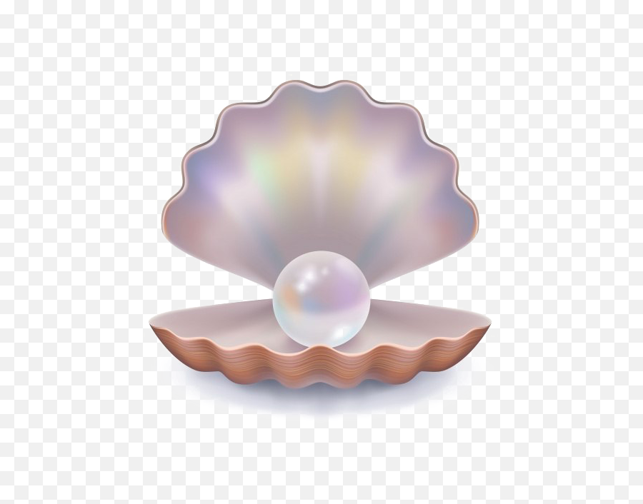 Pearl Background Png - Transparent Background Clam Shell Png,Pearl Transparent Background