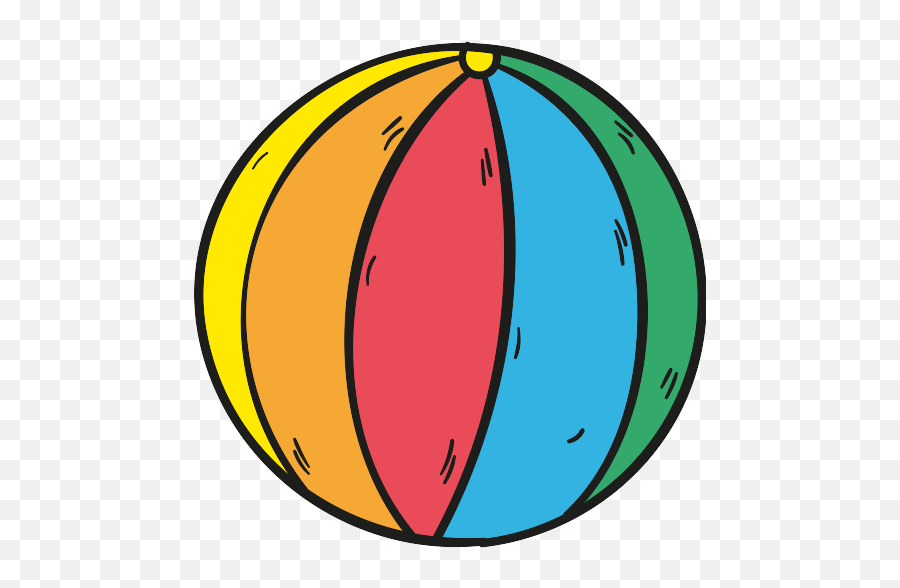 Beach Ball Png Icon 38 - Png Repo Free Png Icons Volleyball,Beach Ball Clipart Png