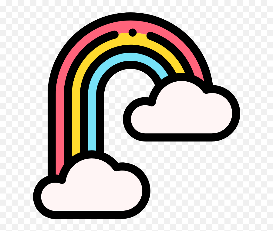 Rainbow Free Vector Icons Designed By Freepik Icon Design - Clip Art Png,Rainbow Vector Png