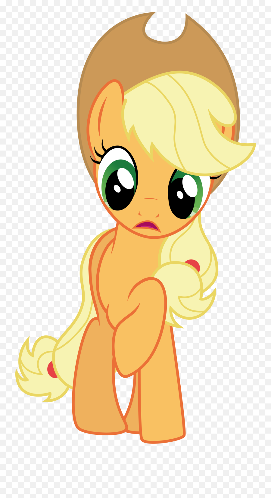 Download Surprised Applejack By Thatguy1945 - Applejack Png,Surprised Png