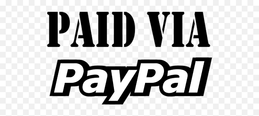 Paid By Paypal Stock Stamp - Paypal Png,Paid Stamp Png