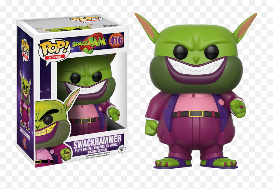 Funko Pop Space Jam Swackhammer Vinyl - Space Jam Funko Pop Png,Space Jam Png