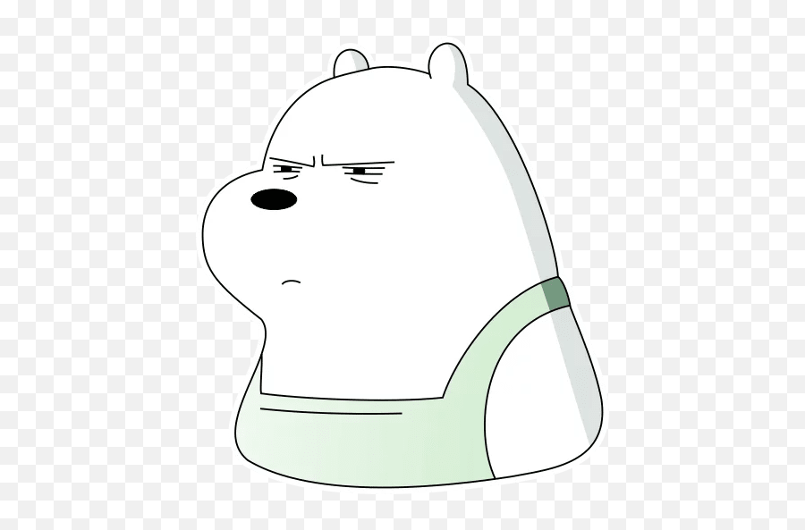 Ice Bear We Bare Bears - Polar Enojado Escandalosos Png,Ice Bear Png