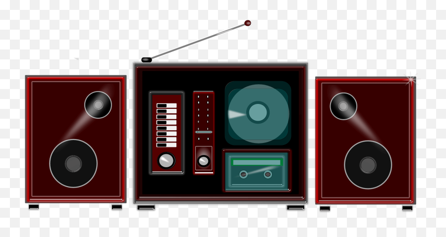 Stereo System Clipart Free Download Transparent Png - Cassette Tape,Stereo Png