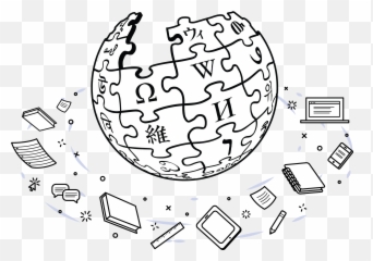 Filewikipedia Education Globe 1png - Wikimedia Commons Logo Bw