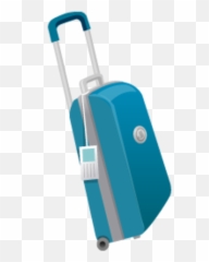 Suitcase Png - Small Travel Bag Png Cartoon 4333350 Suitcase