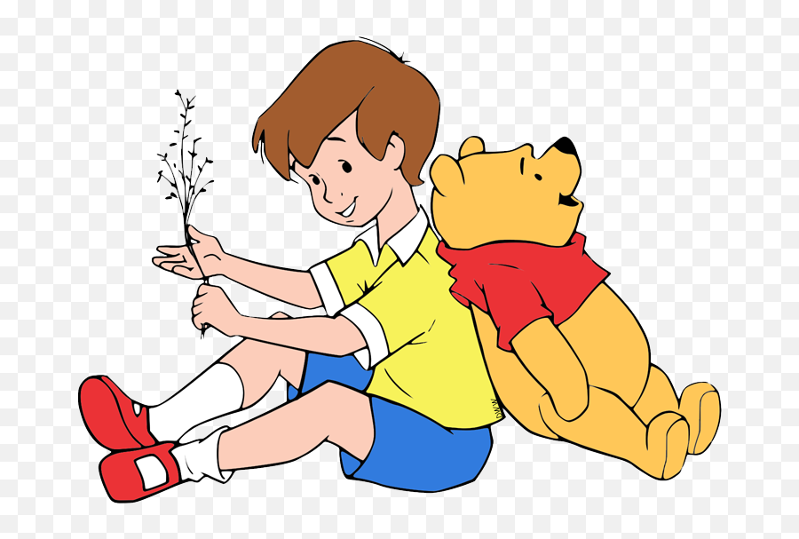 Christopher Robin And Friends Clip Art - Winnie The Pooh Christopher Robin Png,Robin Transparent