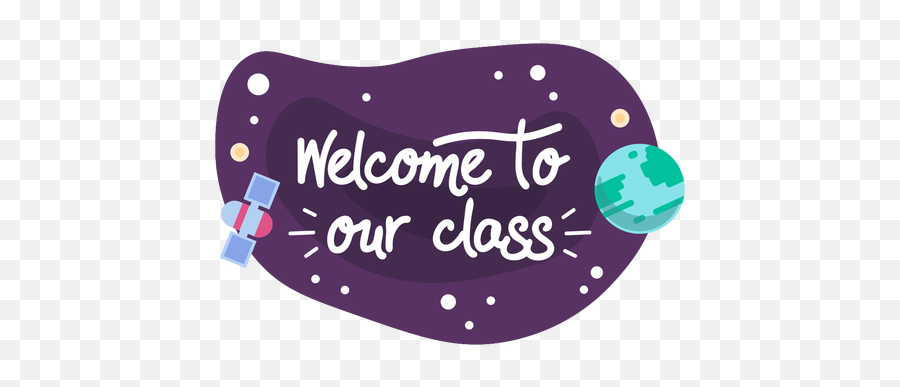 Welcome Class Space Sticker Icon - Welcome To Class Space Png,Welcome Transparent