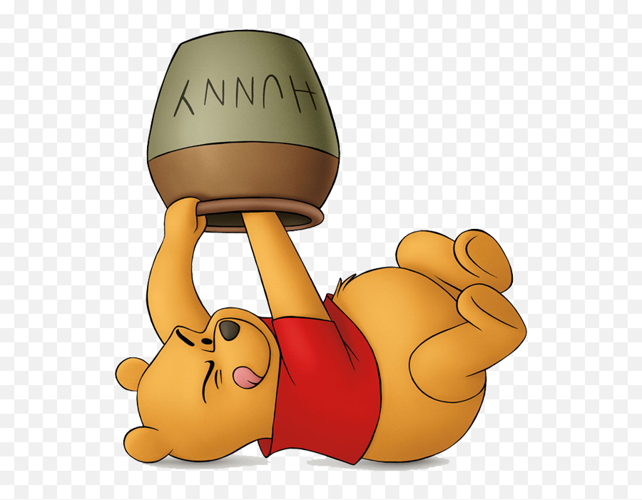 Download Winnie The Pooh Honey Pot - Winnie The Pooh With Hunny Pot Png,Honey Pot Png