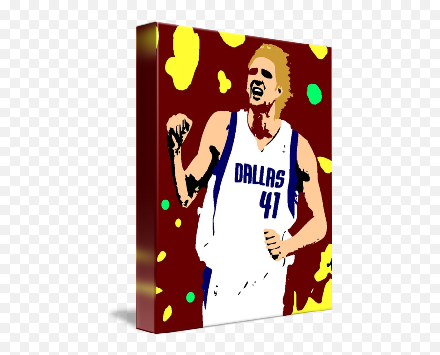 Dirk Nowitzki Shadow Color - Dirk Nowitzki Png,Dirk Nowitzki Png