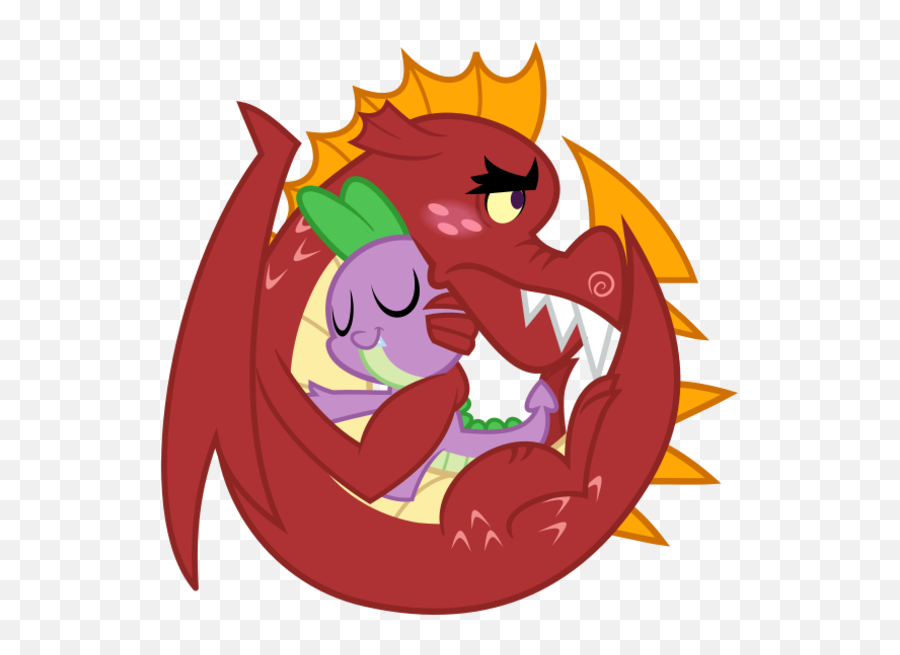 1136577 - Artistchangeling 209458 Ball Blushing Cute Mlp Spike X Garble Png,Cute Dragon Png