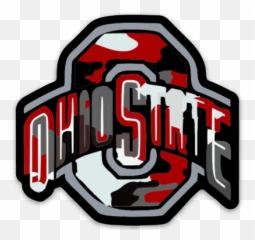Osu Camouflage Magnet Logo Type Buckeyes Ohio State Ebay - Ohio State Logo Camo Png,Osu Logo Png