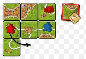 The Peasant Revolts - Wikicarpedia The Carcassonne Game Vertical Png,Meeple Png