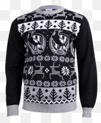 Ugly Christmas Sweater Anatomy Png - North Melbourne Afl Jumper,Ugly Christmas Sweater Png