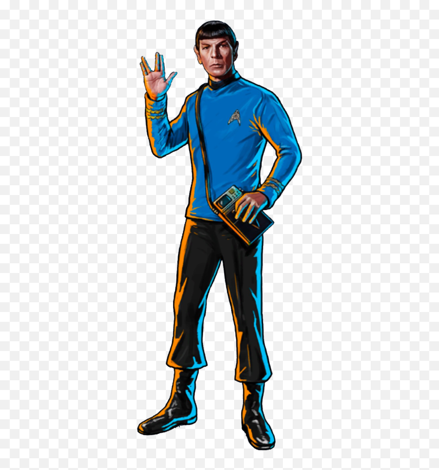 Commander Spock - Captain Kirk And Spock Png,Spock Png