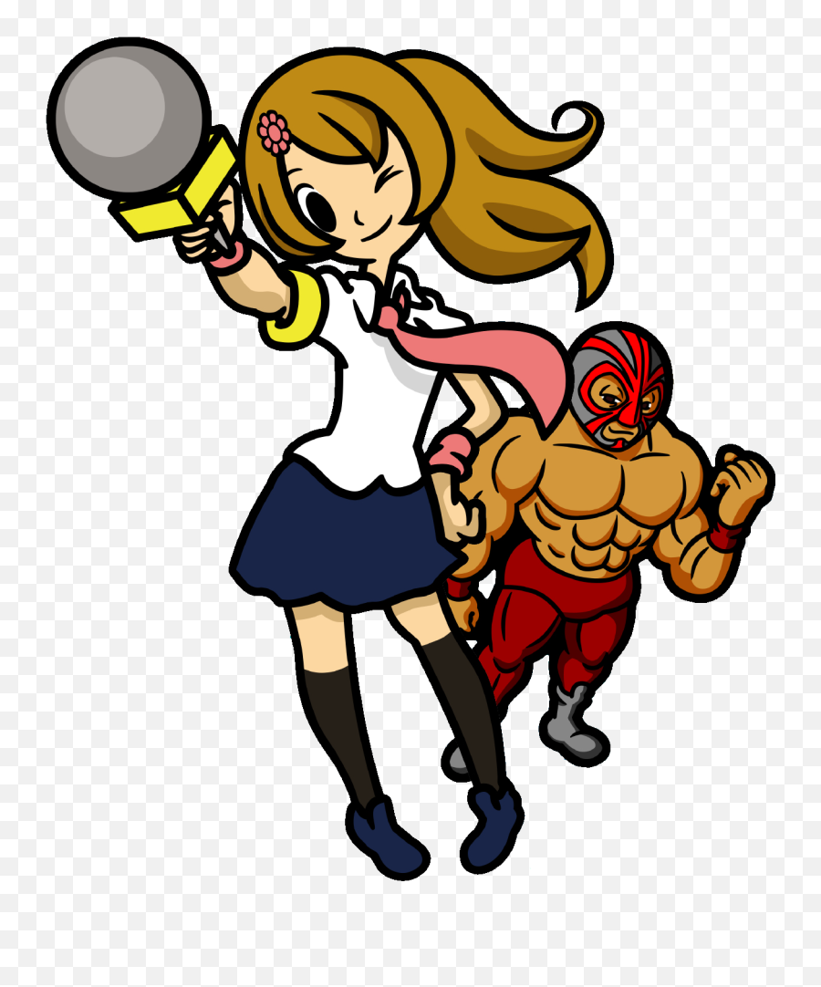 Wrestler Clipart Cliparts Suggest Png - Rhythm Heaven Reporter,Rhythm Heaven Logo