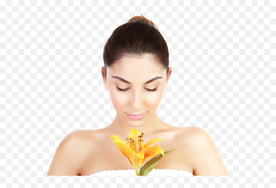 Facials - Solana Day Spa Beauty Face With Flower Png,Women Face Png