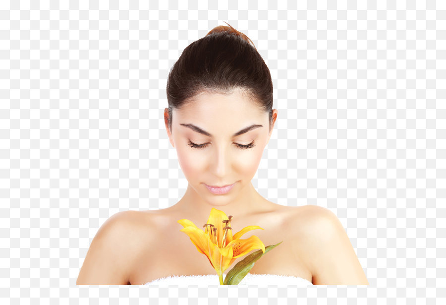 Facials Solana Day Spa Beauty Face With Flower Png Women Face Png Free Transparent Png