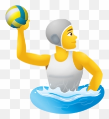 Person Playing Water Polo Icon - Water Polo Girl Emoji Png,Playing Icon