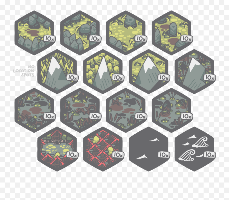 Isle Of Lore 2 Hex Tiles Regular - Steven Colling Drivethrurpgcom Isle Of Lore Png,Cave Story Desktop Icon