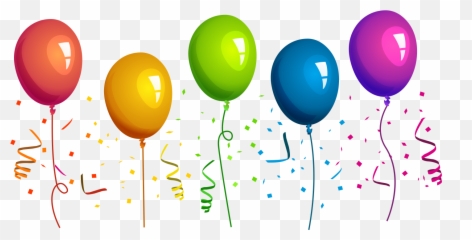 Globos De Fiesta Png 2 Image - Globos De Fiesta Png,Fiesta Png