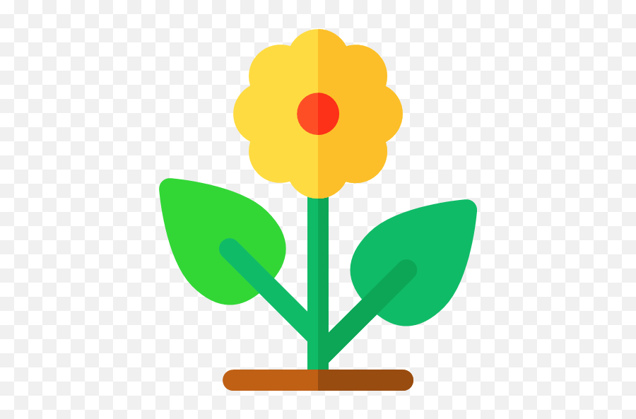 Flat Version Flower Icon - Nature Rounded Icons Png,Wildflower Icon