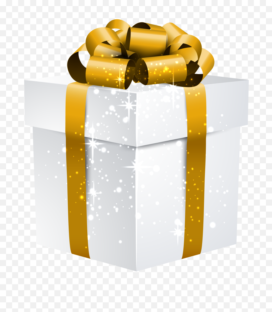 Library Of Gold Box Png Royalty Free Files - Gold Christmas Gift Png,Gold Bow Transparent Background