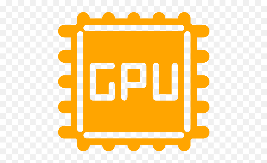 Orange Cpu Icon - Hardware Icon Green 512x512 Png Gpu Icon Green,Microprocessor Icon