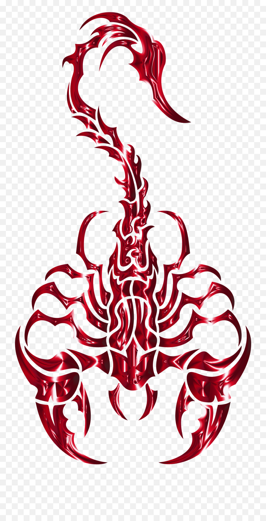 Download Red Scorpio Symbol Png Image For Free - Tribal Scorpion Png,Scorpio Png
