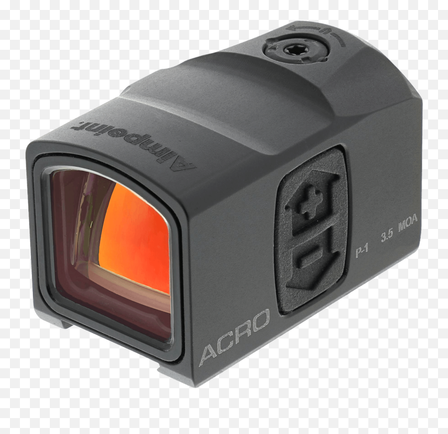 Aimpoint Acro P - 1 35moa Miniature Red Dot Sight 200504 Png,Red Dot Transparent Background