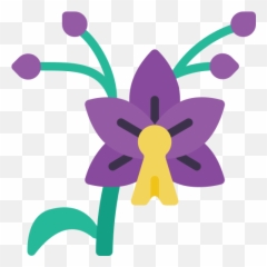 Orchid - Free nature icons Girly png