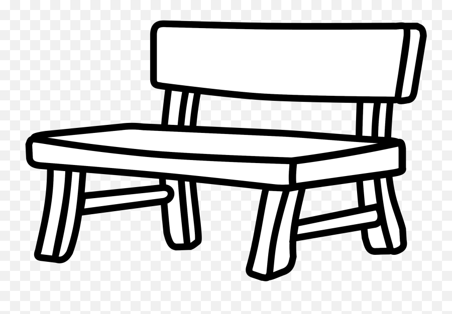 Free Bench Cliparts Download Clip Art - Bench Black And White Png,Bench Png