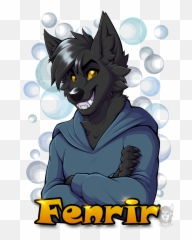 Commission Fenrir By Blitzy - Arts On Newgrounds Cartoon Png,Fenrir Png