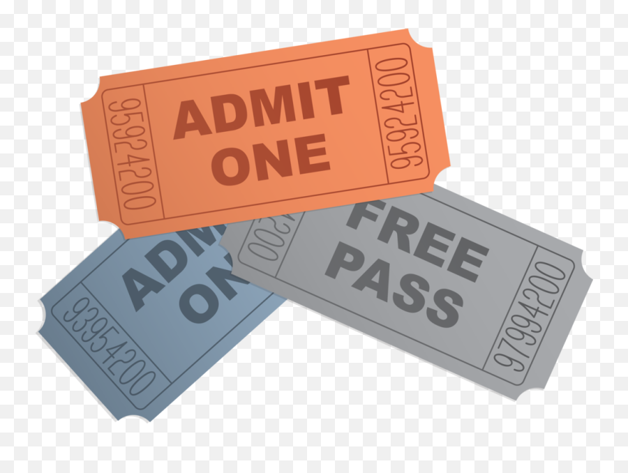 Movies Clipart Movie Ticket Transparent - Free Pass Clipart Png,Movie Ticket Png