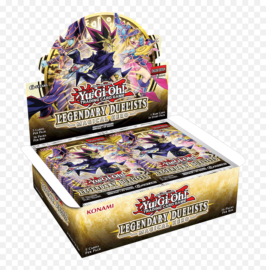 The Organization Legendary Duelists Magical Hero In - Legendary Duelists Magical Hero Booster Box Png,Dark Magician Girl Png