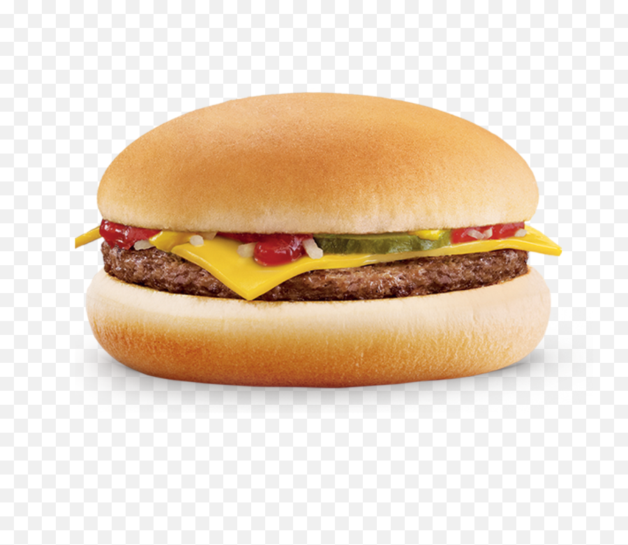 Mcdonalds Cheese Burger Png Image With - Cheeseburger And Fries,Cheeseburger Transparent