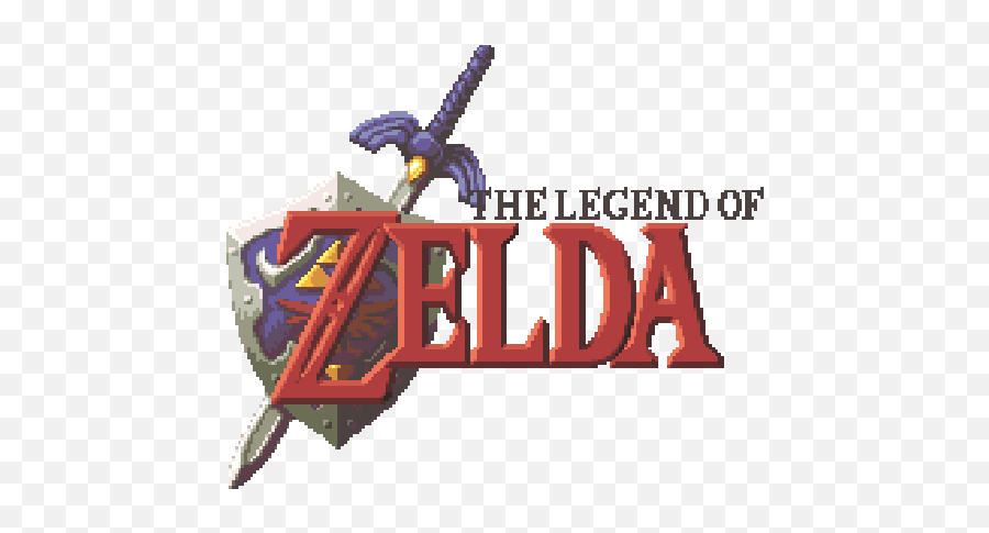 Legend Of Zelda Logo Pixel Art - Legend Of Zelda Pixel Png,Pixel Logo