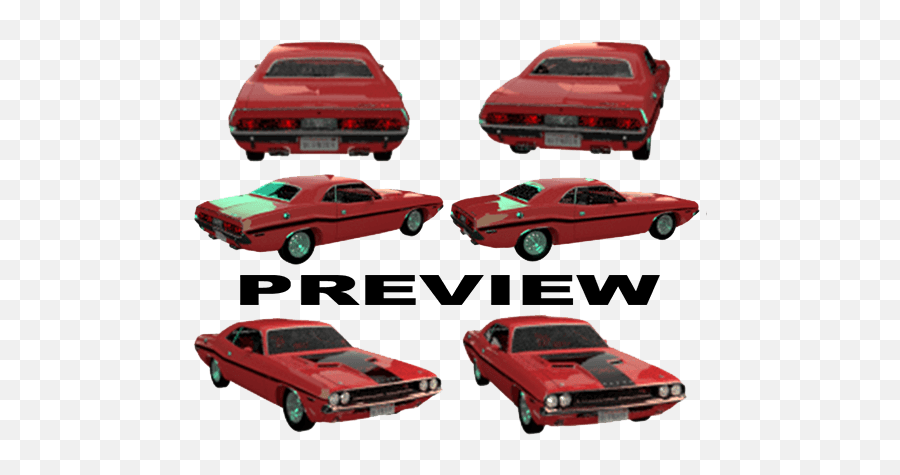 Classic American Muscle Car - Classic Car Png,Muscle Car Png