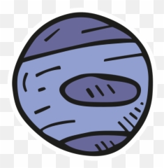 Icon Of Space Hand Drawn Color Sticker - Iconos Y Stickers Png