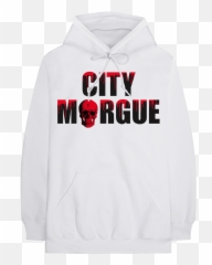 Vlone X City Morgue Dogs Hoodie I - png
