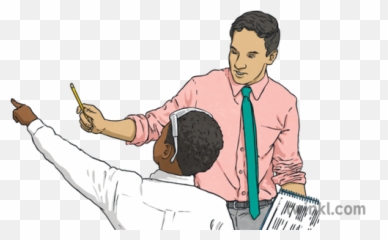 Teach No Background Teacher Learning Instruction Education - Cartoon png