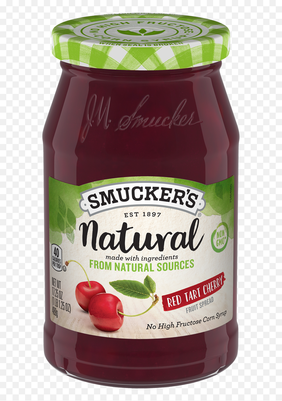 Red Tart Cherry Natural Fruit Spread U2013 Smuckeru0027s - Natural Strawberry Fruit Spread Png,Cherry Png