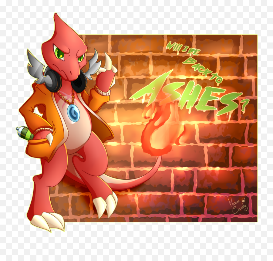 Ashes The Charmeleon - Cartoon Png,Ashes Png