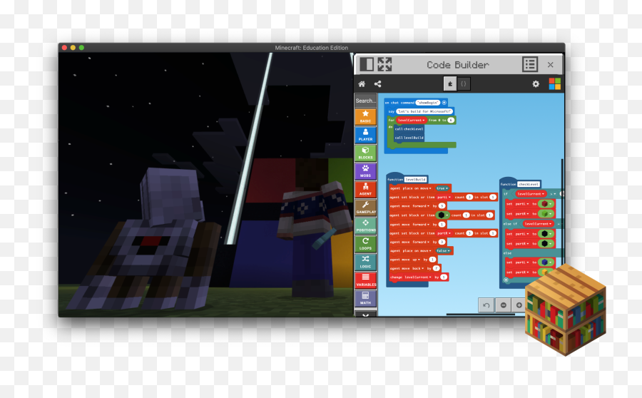 Minecraft As A Non - Minecraft Education Edition Builds Png,Minecraft Block Png
